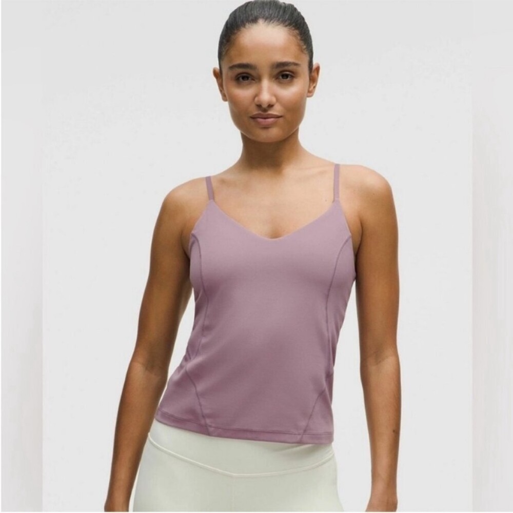 Lululemon NWT Align Waist-Length Cami Tank Top *C/D Cup Lavender Lux